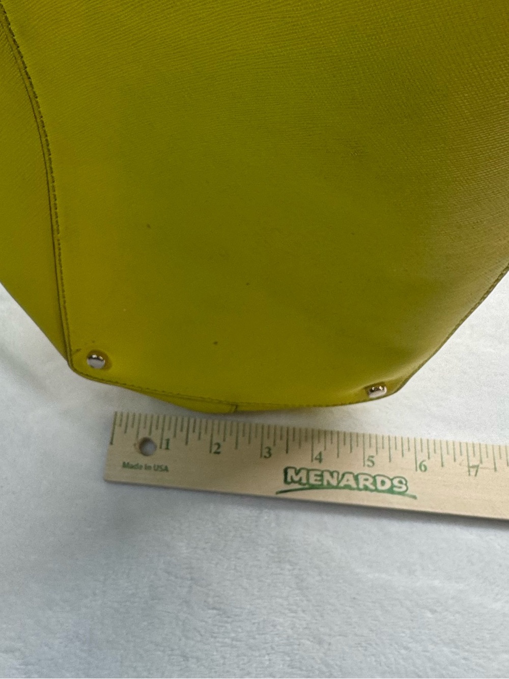 Kate Spade Yellow Large Tote Bag Zip Top Shoulder Purse Project TLC - Picture 12 of 14
